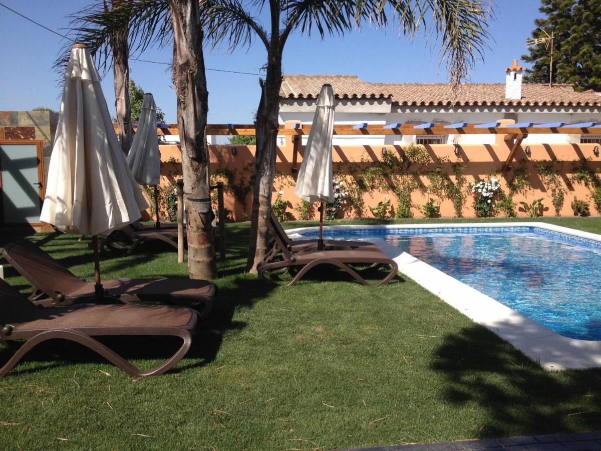 Estudio Con Jardincito Privado Barbacoa Y Piscina Cadiz Bagian luar foto